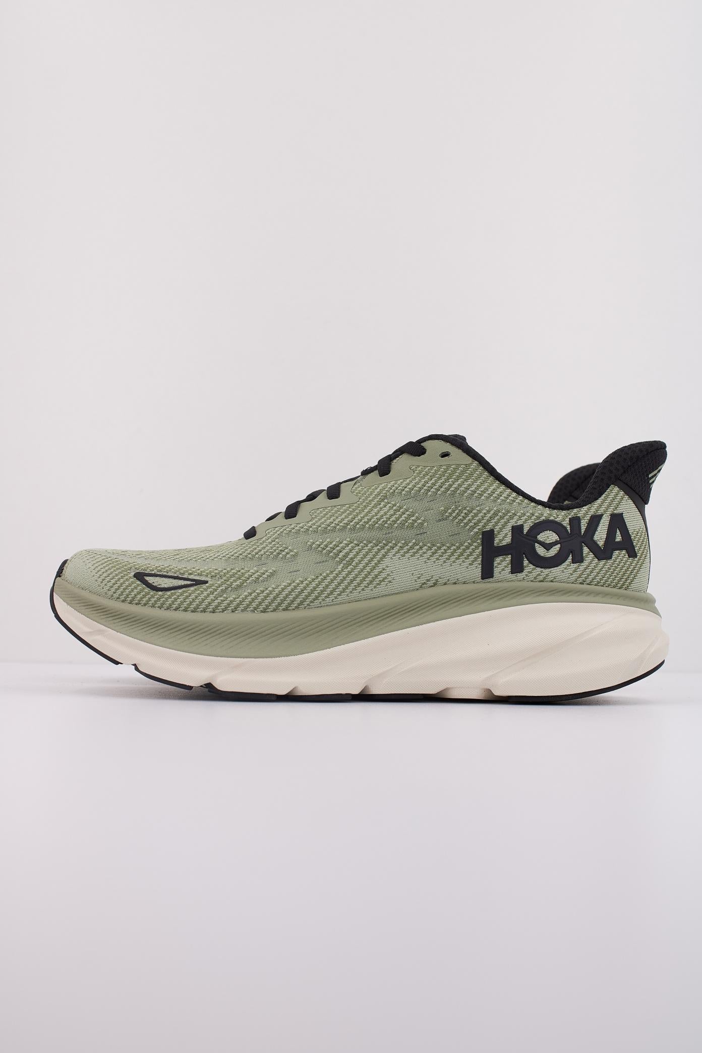 HOKA CLIFTON en color VERDE (1)