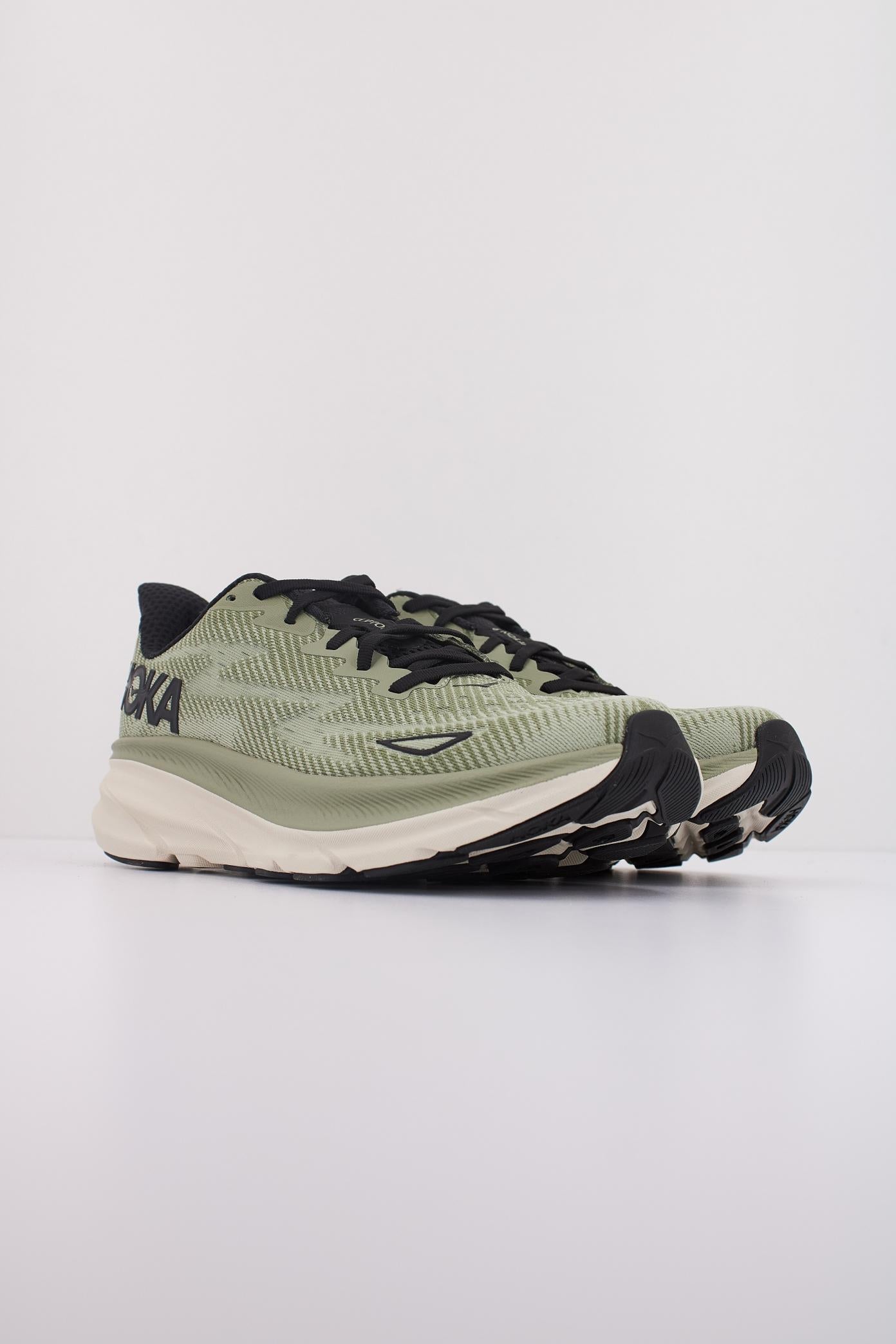 HOKA CLIFTON en color VERDE (2)