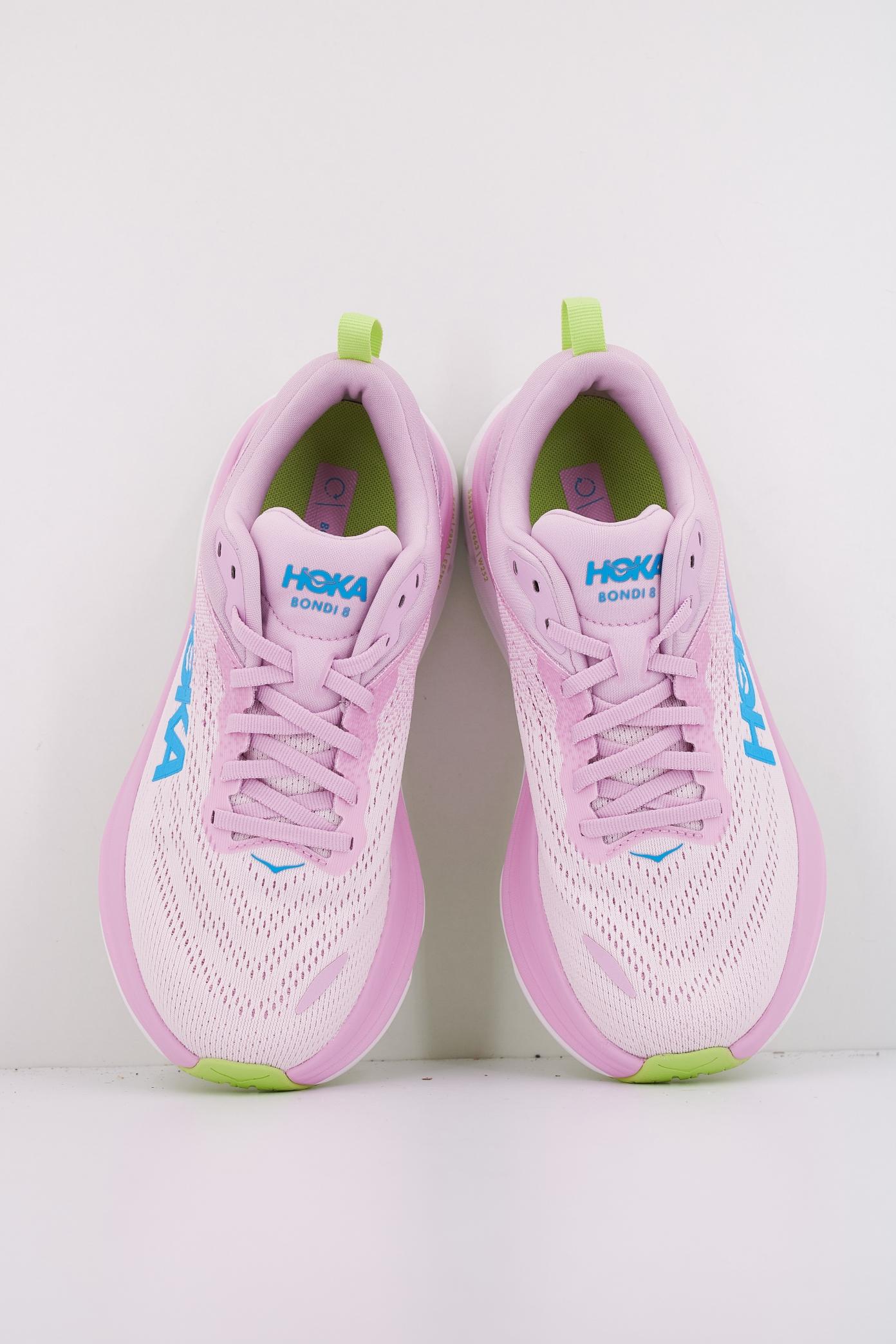 HOKA BONDI en color ROSA (3)
