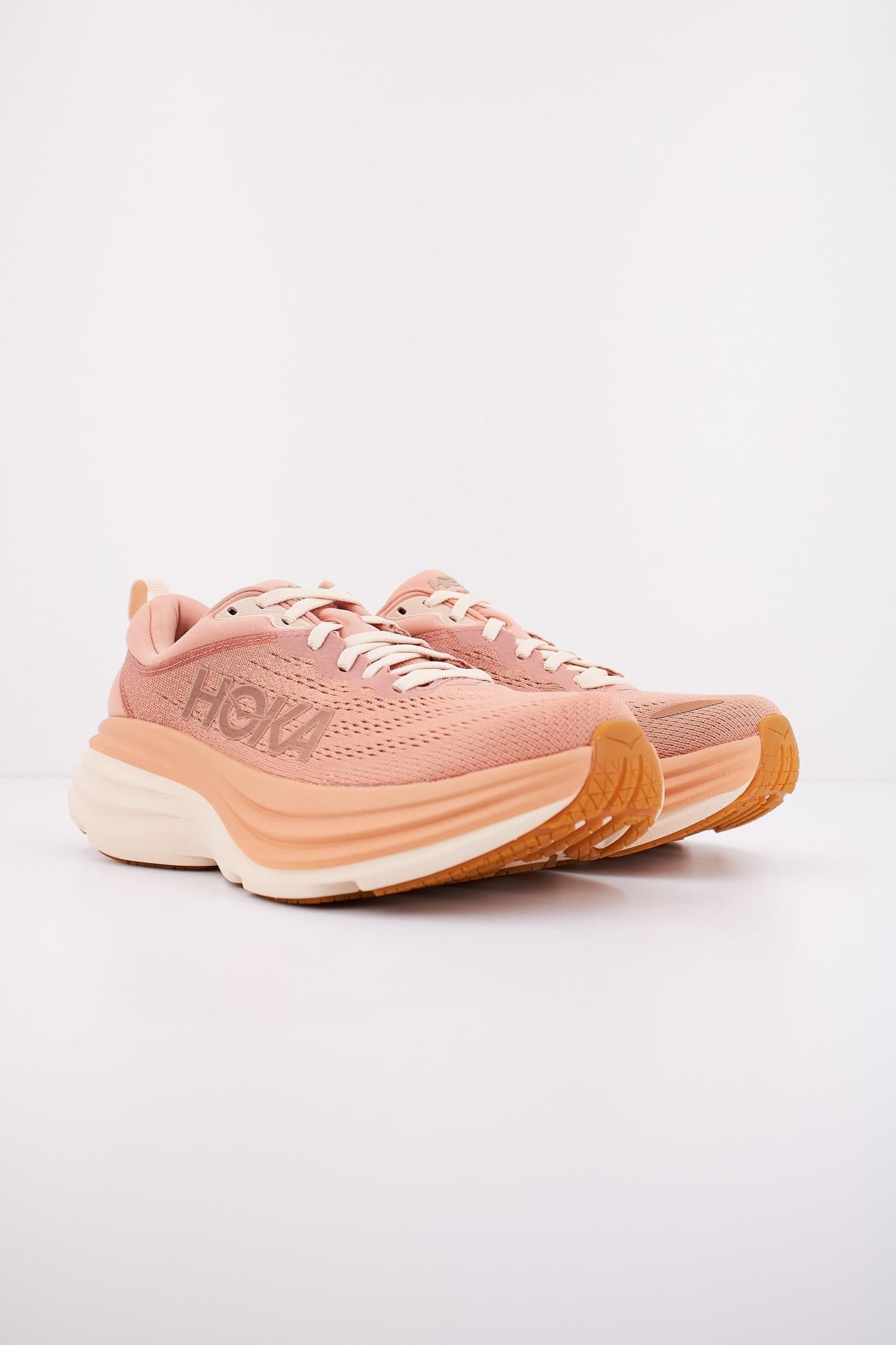 HOKA BONDI en color ROSA (2)