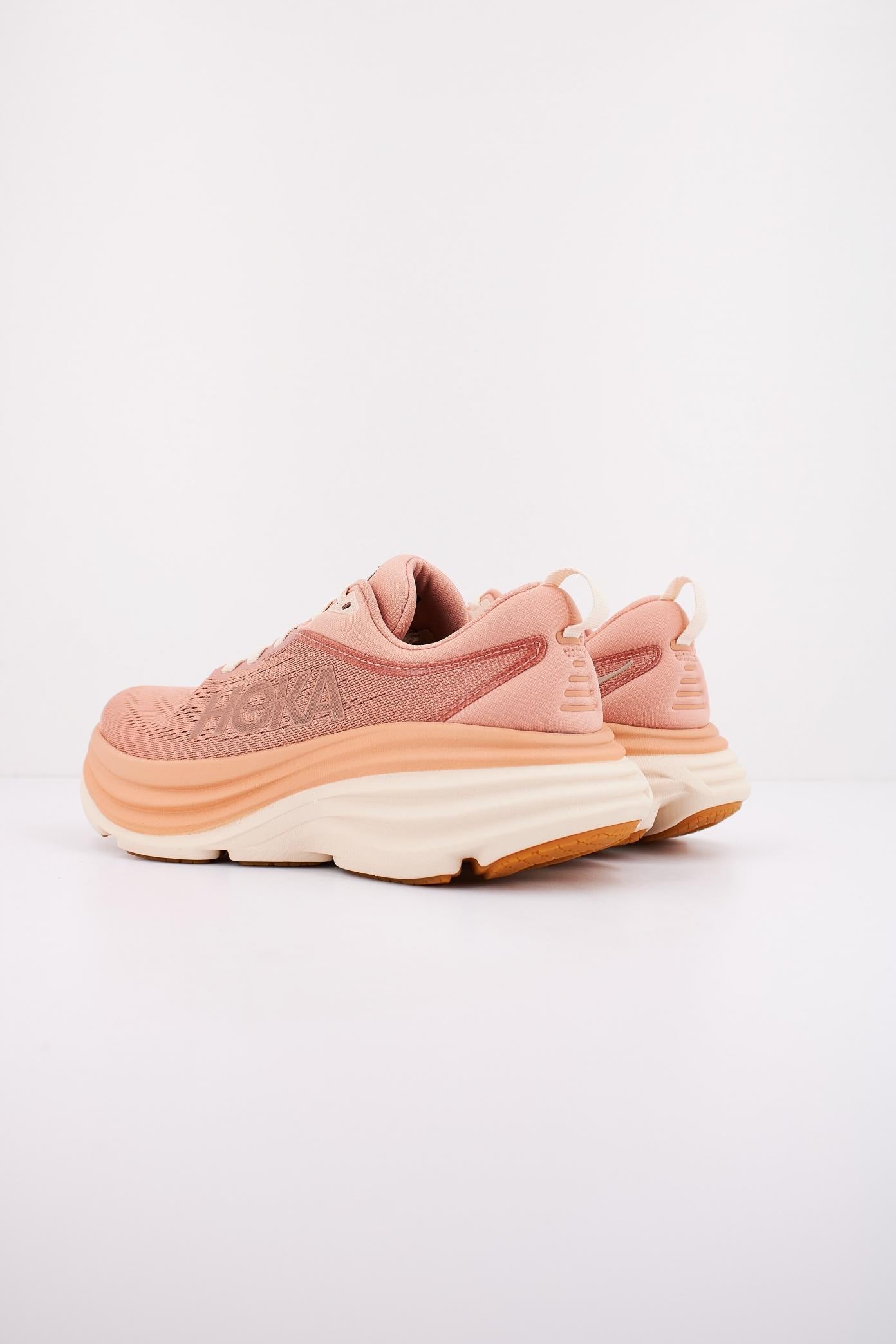 HOKA BONDI en color ROSA (3)