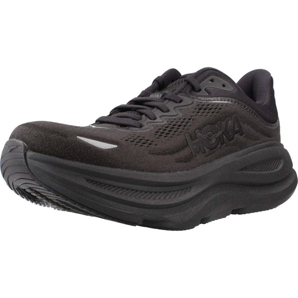 HOKA HO ZAPATILLA BONDI en color NEGRO (1)