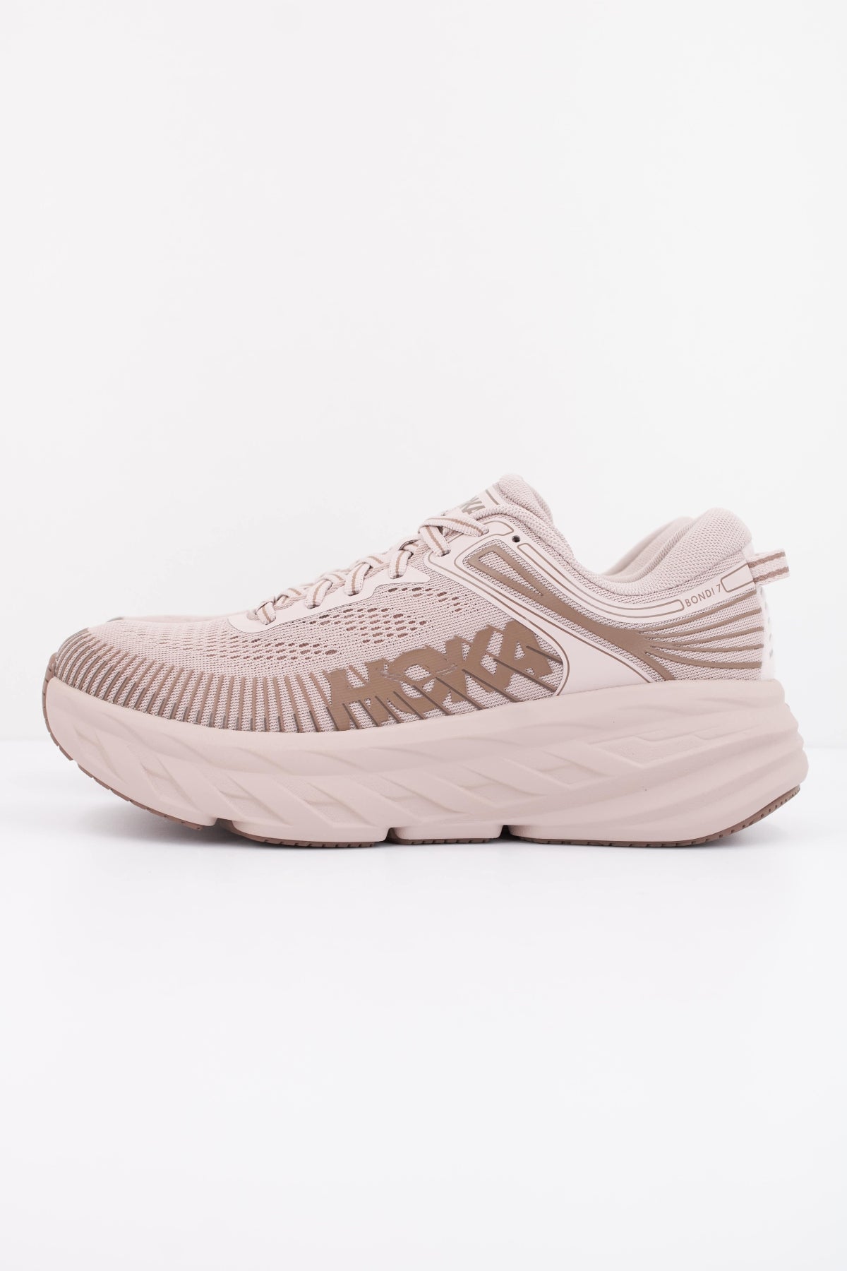 HOKA W BONDI en color ROSA (1)