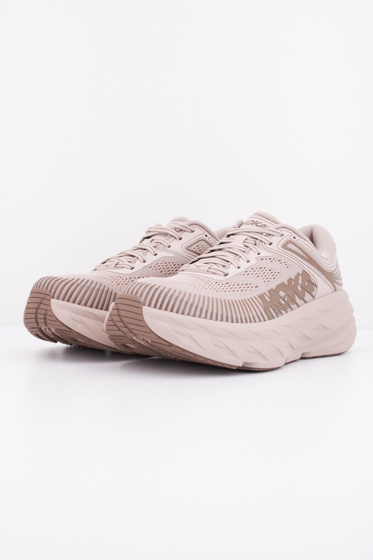HOKA W BONDI en color ROSA (2)