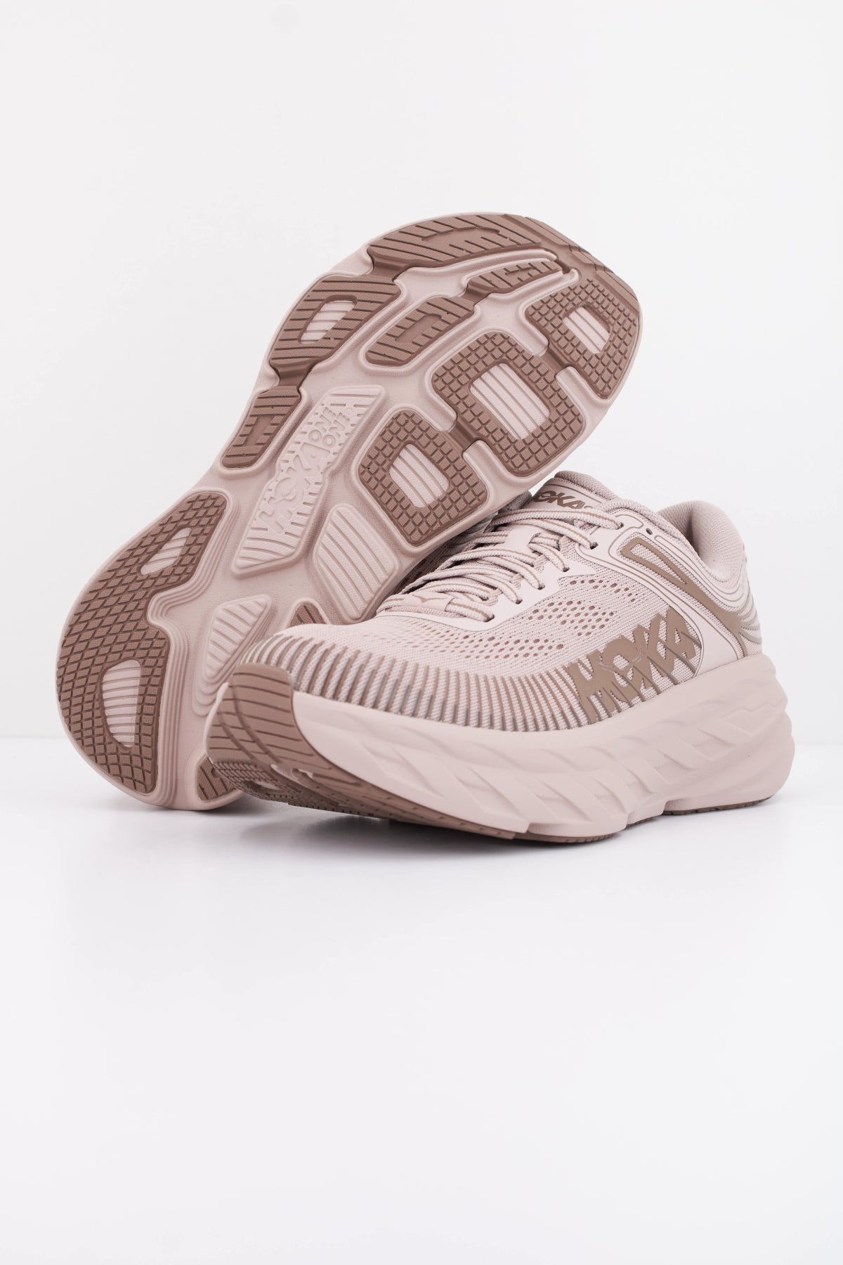 HOKA W BONDI en color ROSA (5)