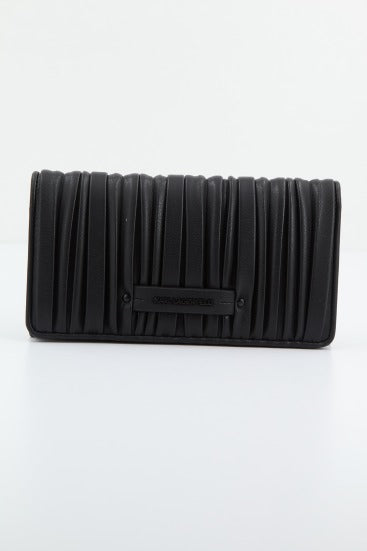 KARL LAGERFELD K/KUSHION CONT FLAP WLT en color NEGRO (1)