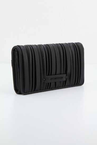 KARL LAGERFELD K/KUSHION CONT FLAP WLT en color NEGRO (2)
