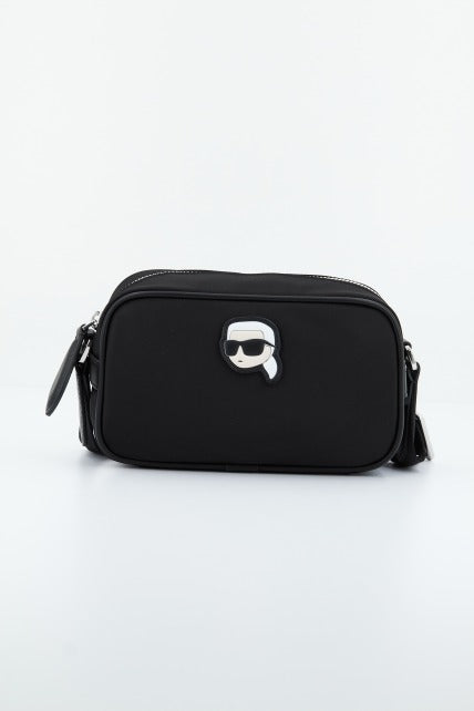 KARL LAGERFELD K/IKONIK . NYLON CAMERA en color NEGRO (1)