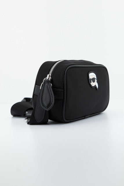 KARL LAGERFELD K/IKONIK . NYLON CAMERA en color NEGRO (2)