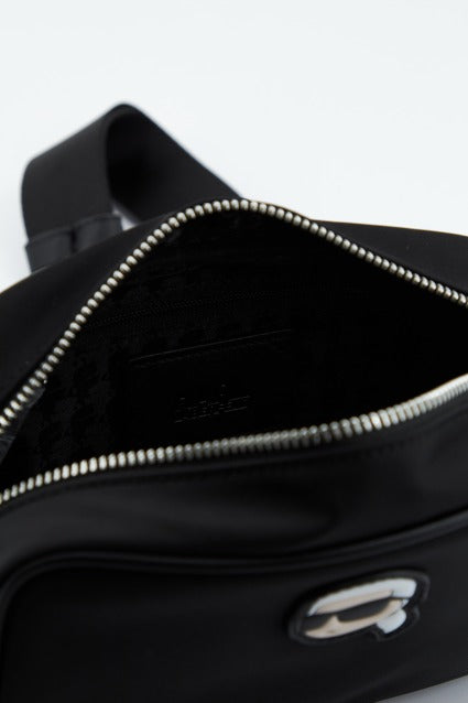 KARL LAGERFELD K/IKONIK . NYLON CAMERA en color NEGRO (4)
