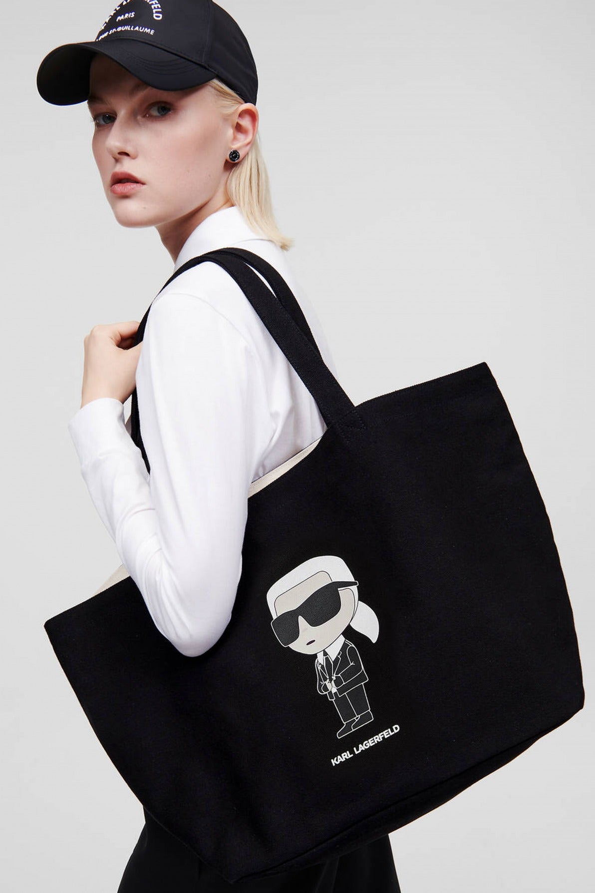 KARL LAGERFELD KARL K/IKONIK en color NEGRO (1)