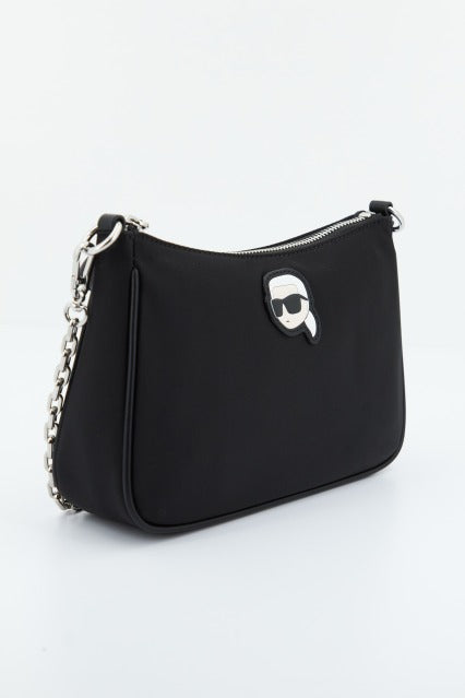 KARL LAGERFELD K/IKONIK . NYLON SM ZIP en color NEGRO (2)