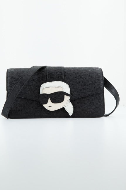 KARL LAGERFELD K/IKONIK . LEA FLP SB GR en color NEGRO (1)