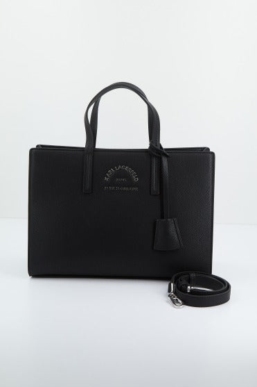 KARL LAGERFELD RSG METAL MD TOP HANDLE en color NEGRO (2)