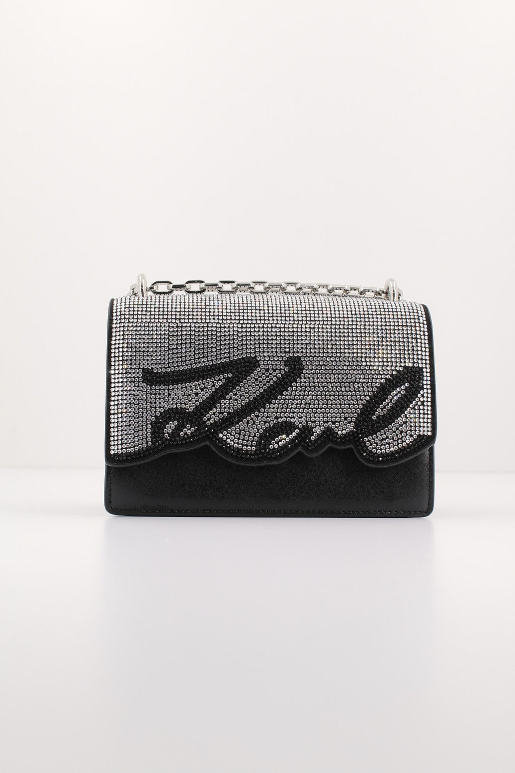 KARL LAGERFELD K/SIGNATURE SP SM SHB CRYS en color NEGRO (1)