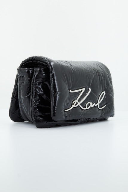 KARL LAGERFELD K/SIGNATURE SOFT SHB NYLON en color NEGRO (2)