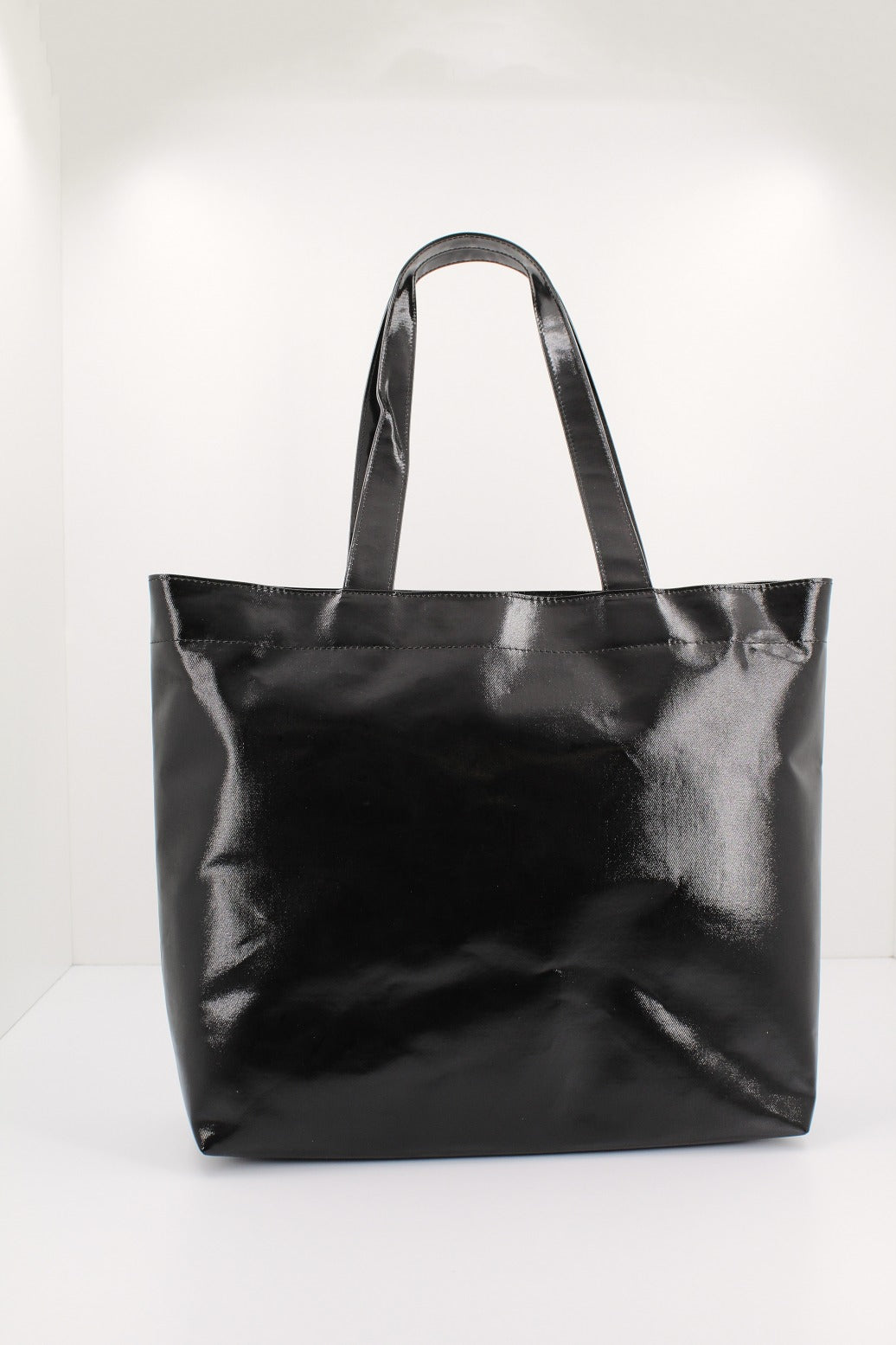 KARL LAGERFELD RSG SHINY TWILL SHOPPER en color NEGRO (3)