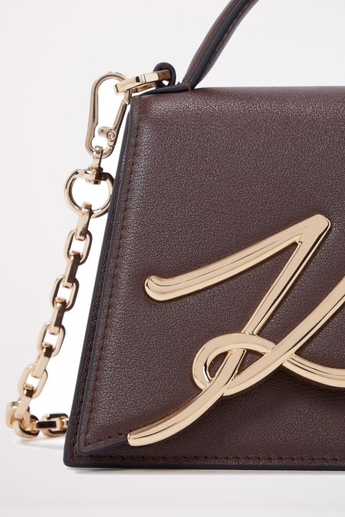 KARL LAGERFELD K/SIGNATURE . MD CROSSBO en color MARRON (4)