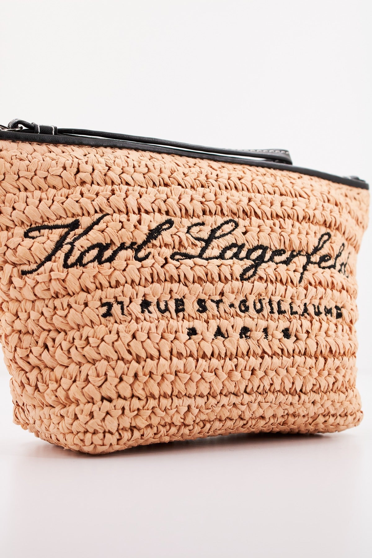 KARL LAGERFELD HOTEL KARL BEACH POUCH en color MARRON CLARO (4)