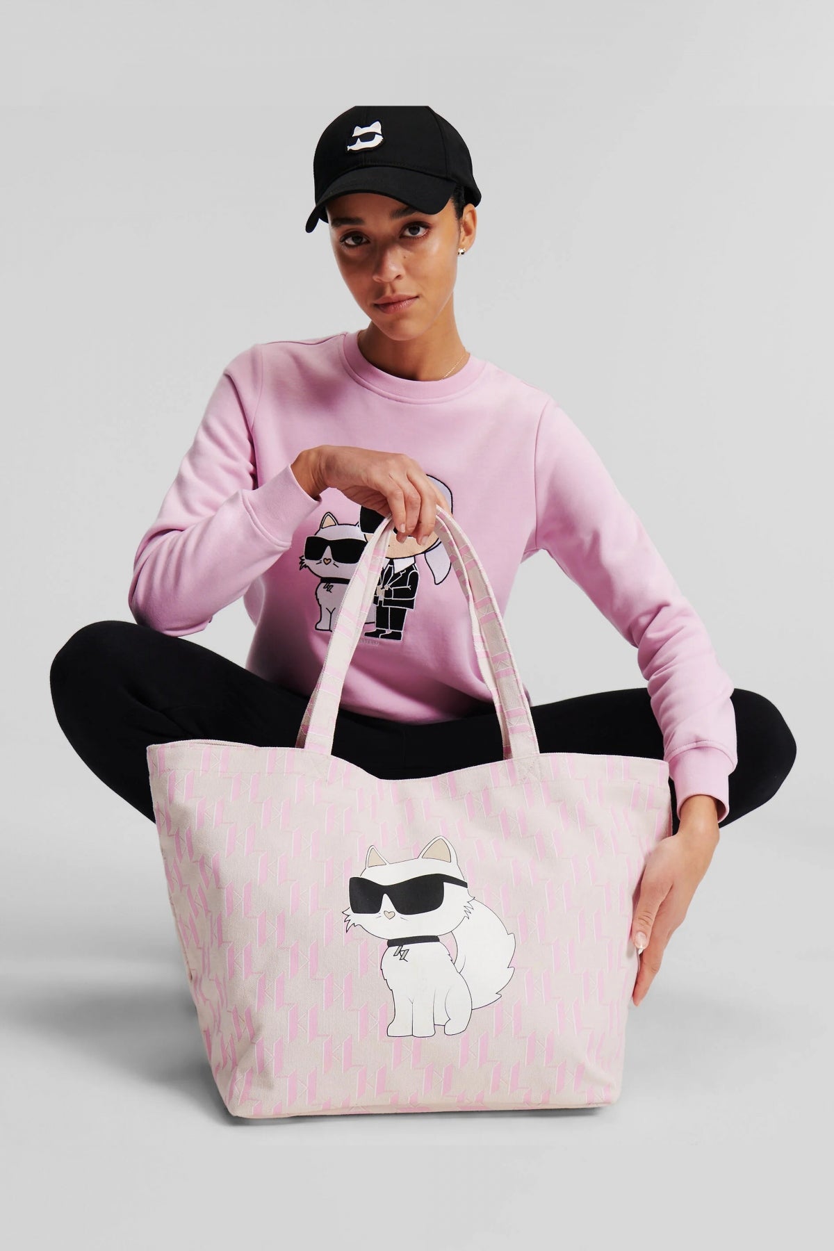 KARL LAGERFELD K/IKONIK , KARL MONO SHO en color MARRON CLARO (4)