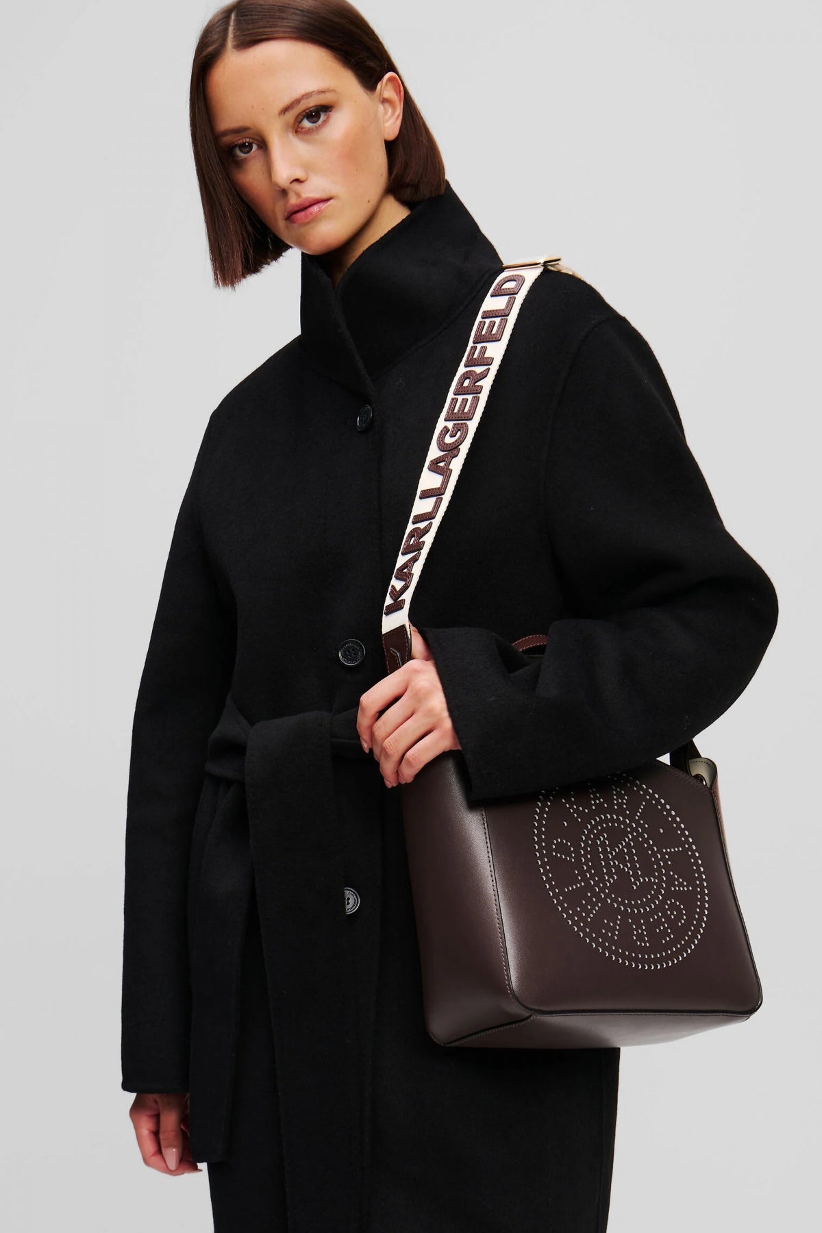 KARL LAGERFELD K/CIRCLE en color MARRON (4)