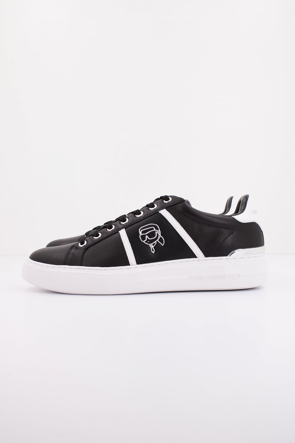KARL LAGERFELD NFT OUTLINE LOGO en color NEGRO (1)