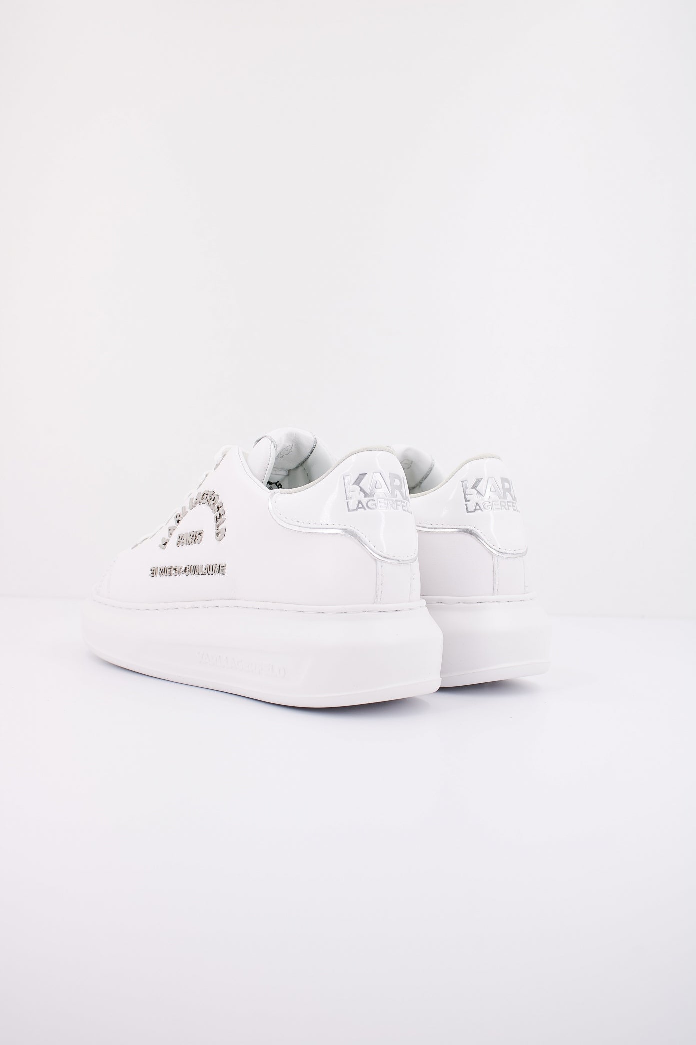 KARL LAGERFELD KAPRI METAL MAISON en color BLANCO (4)