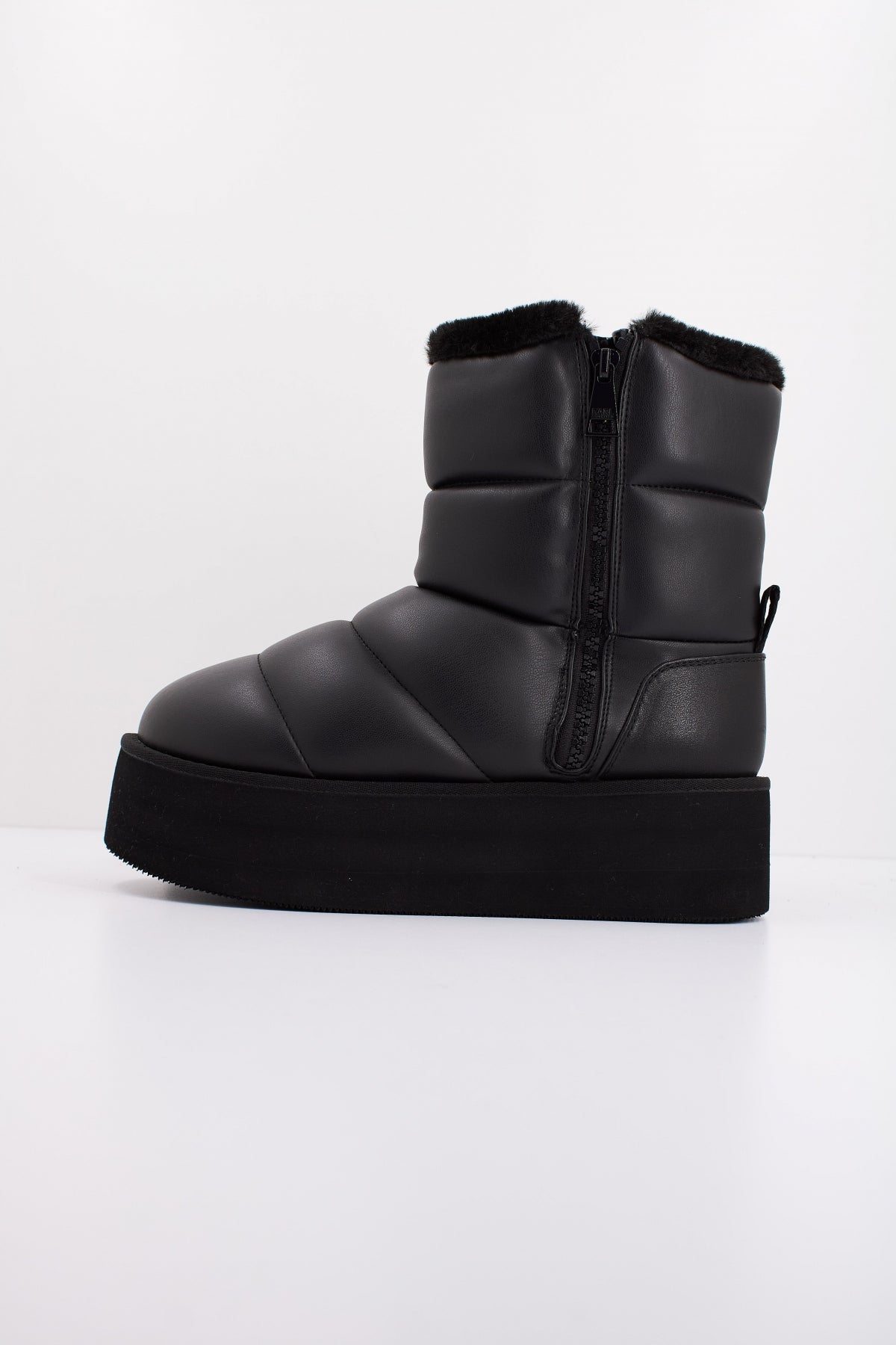 KARL LAGERFELD THERMO PADDED ZIP BOOT en color NEGRO (1)