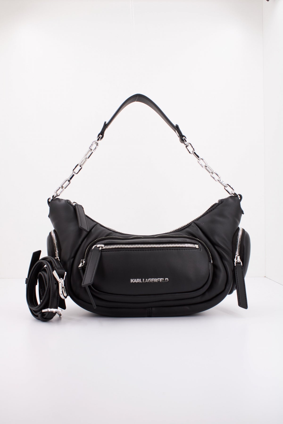 KARL LAGERFELD K/CITY MD SHOULDERBAG en color NEGRO (1)