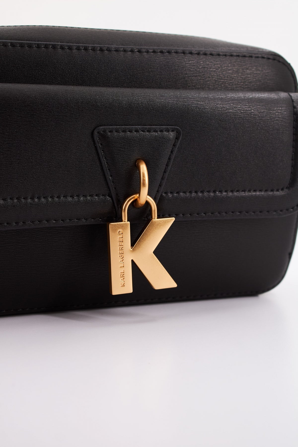 KARL LAGERFELD K/LOCK CAMERABAG en color NEGRO (4)