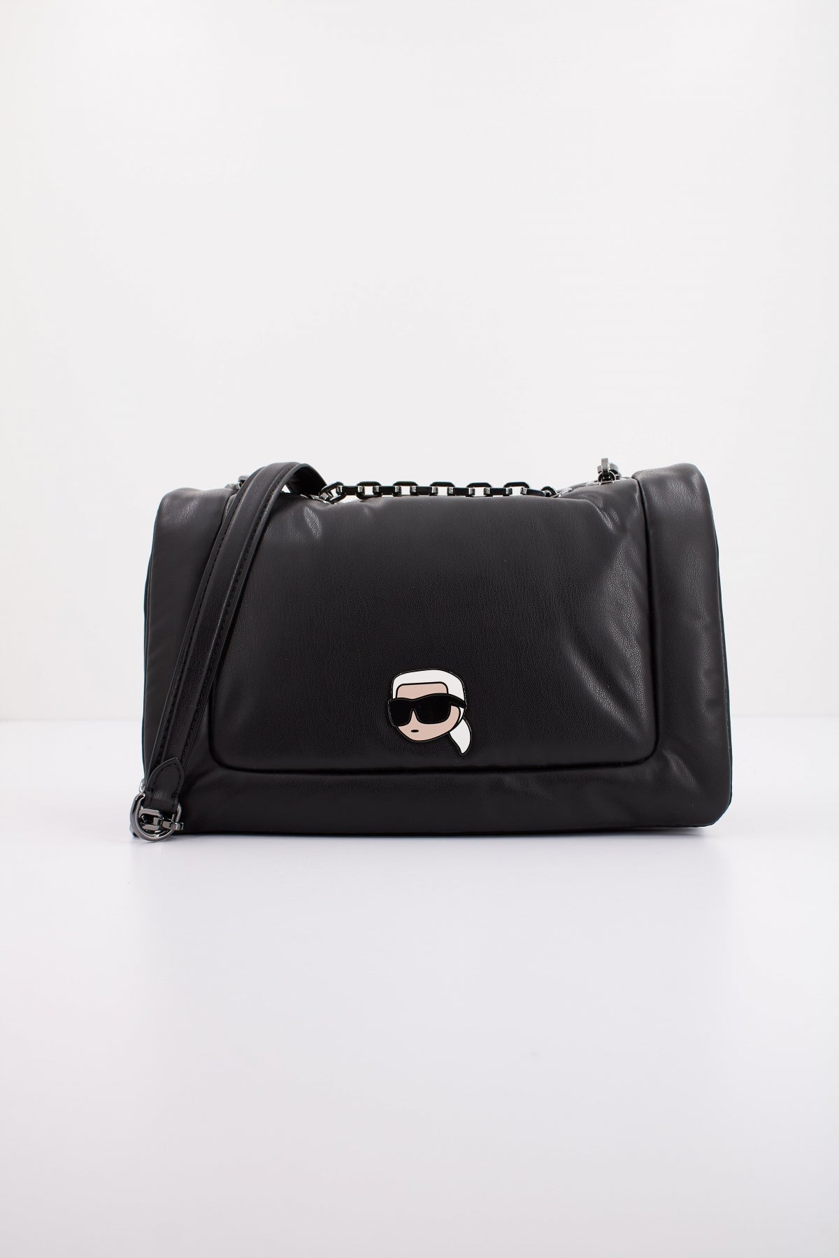 KARL LAGERFELD K/IKONIK . PUFFY PU SHB en color NEGRO (1)