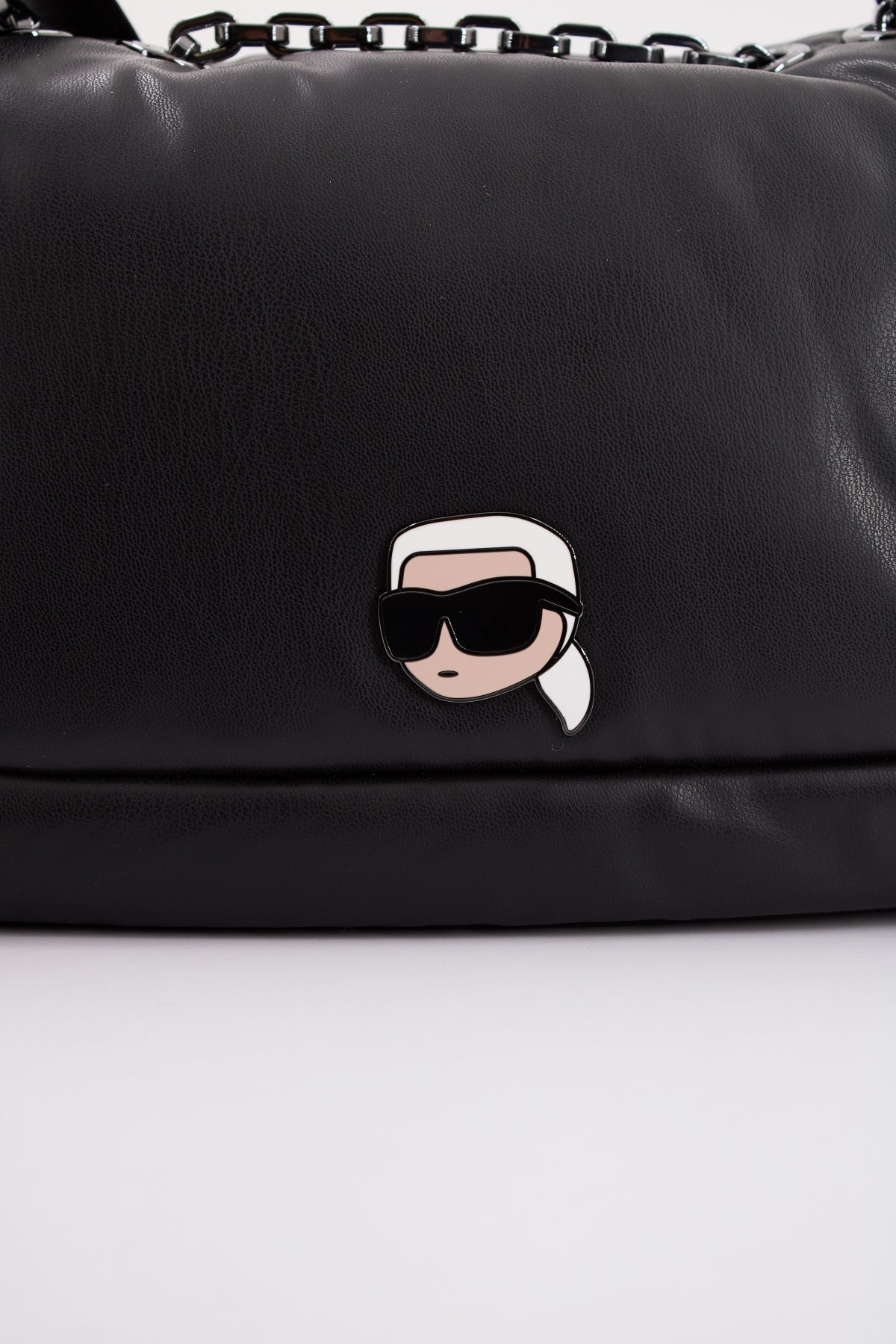 KARL LAGERFELD K/IKONIK . PUFFY PU SHB en color NEGRO (4)