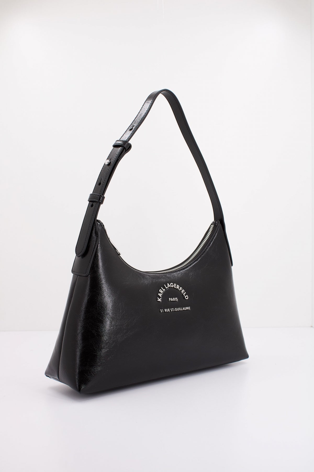 KARL LAGERFELD RSG METAL SP SHB CRINKLE en color NEGRO (2)