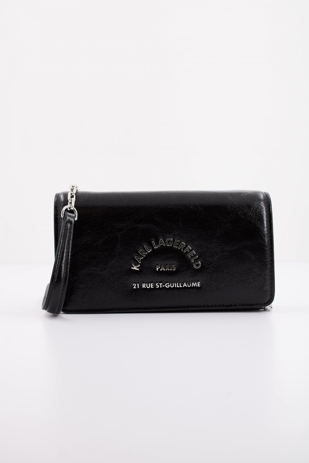 KARL LAGERFELD RSG METAL SP FLAP POC CRIN en color NEGRO (1)