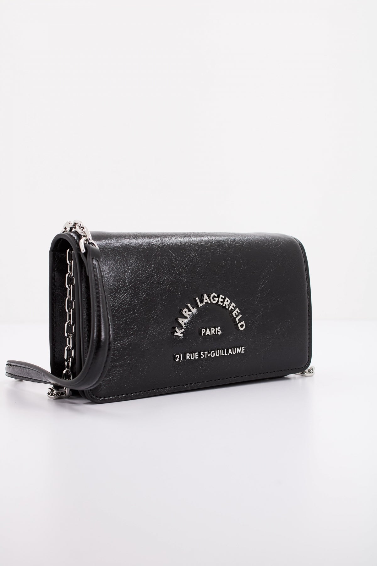 KARL LAGERFELD RSG METAL SP FLAP POC CRIN en color NEGRO (2)