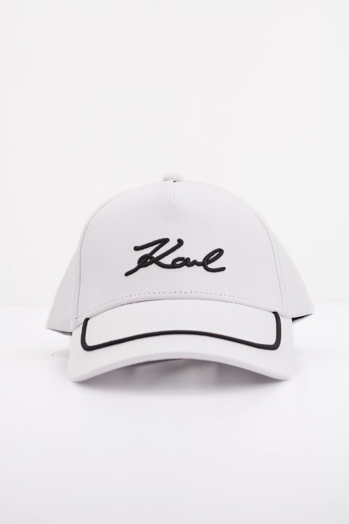 KARL LAGERFELD K/SIGNATURE PIPING CAP en color BLANCO (1)