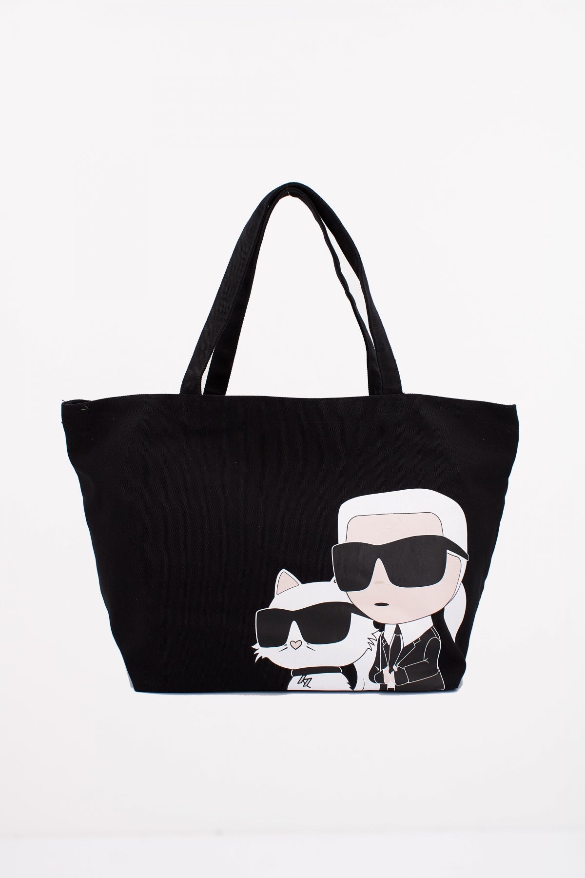 KARL LAGERFELD K/SIGNATURE SHOPPER en color NEGRO (1)