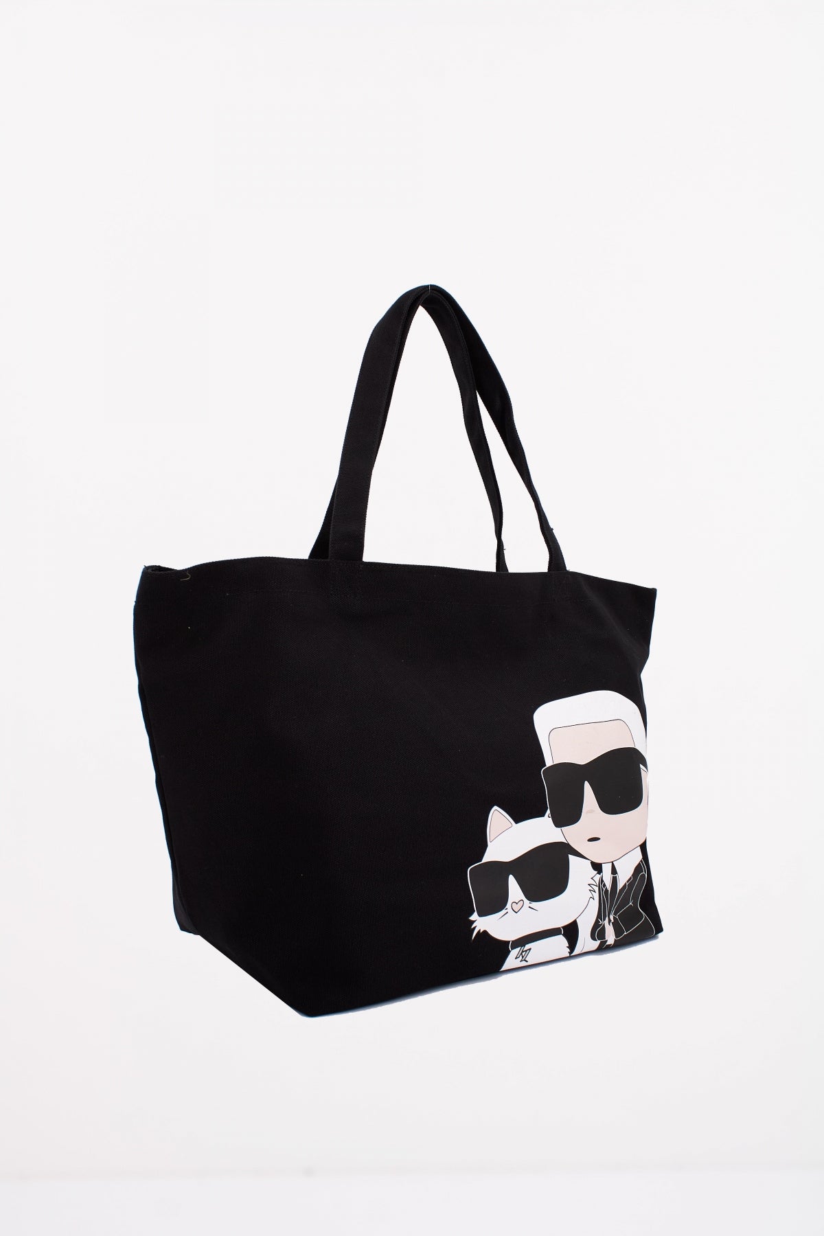 KARL LAGERFELD K/SIGNATURE SHOPPER en color NEGRO (2)