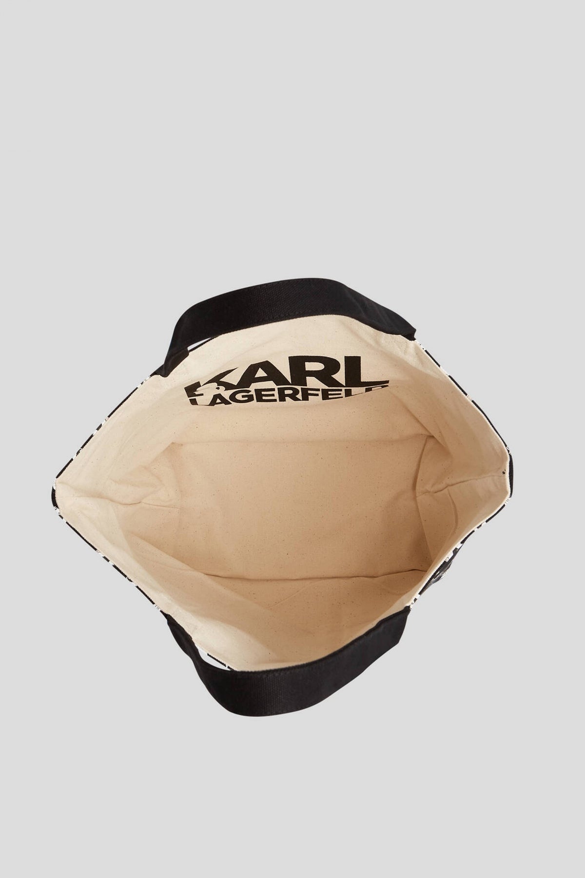 KARL LAGERFELD K/IKONIK . SHOPPER XL KC en color NEGRO (2)