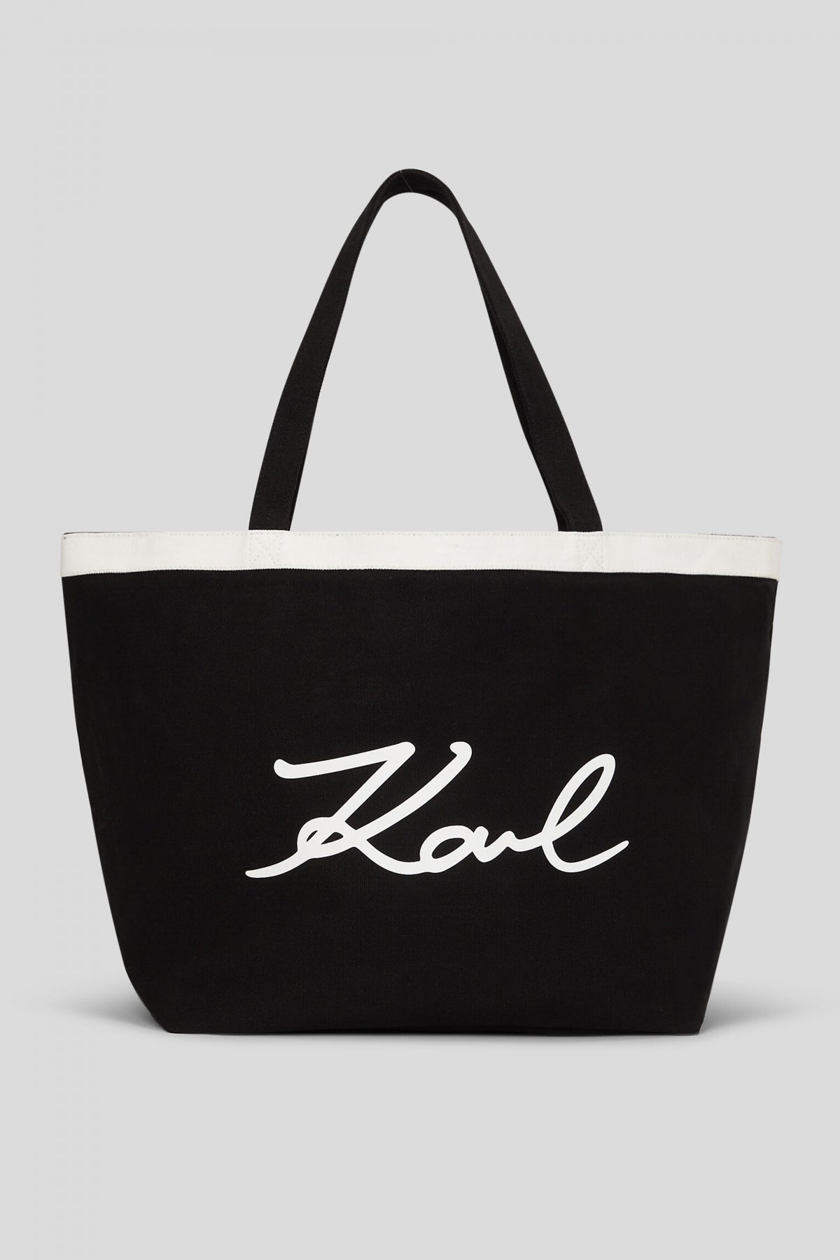 KARL LAGERFELD K/SIGNATURE SHOPPER en color NEGRO (1)