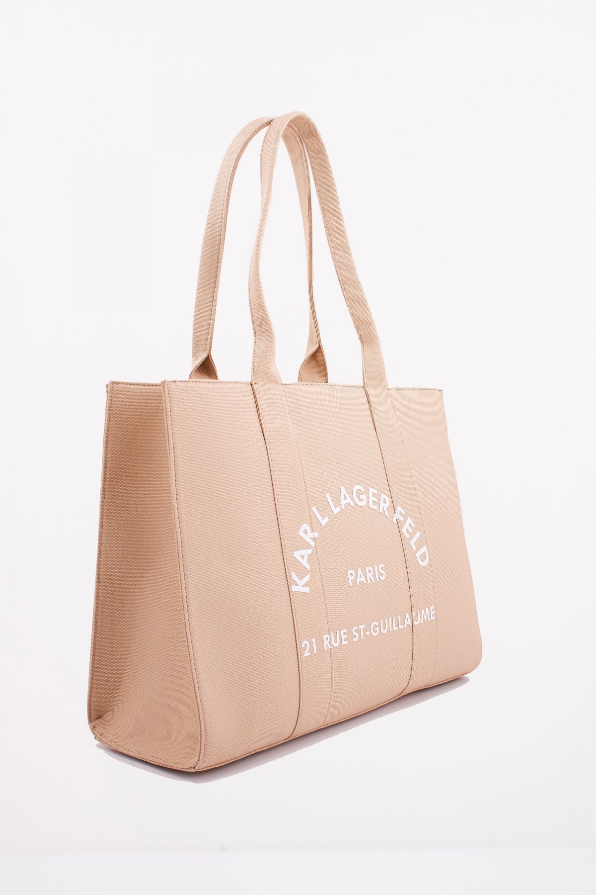KARL LAGERFELD RSG SQUARE LARGE TOTE en color MARRON CLARO (2)