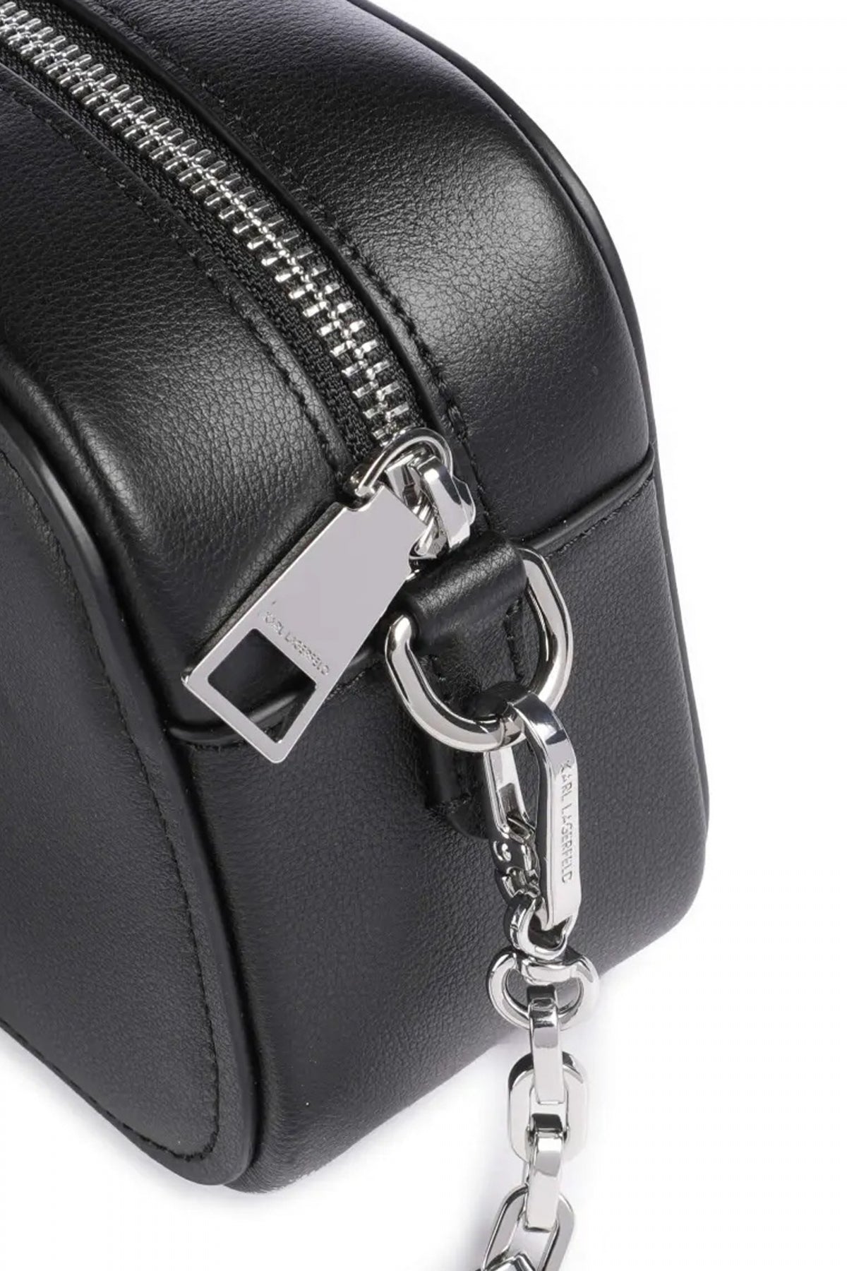 KARL LAGERFELD K/IKONIK . LEATHER CMB S en color NEGRO (3)