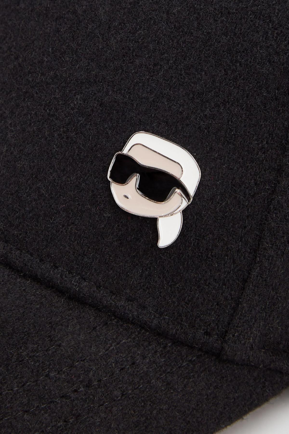 KARL LAGERFELD K/IKONIK . WOOL en color NEGRO (3)