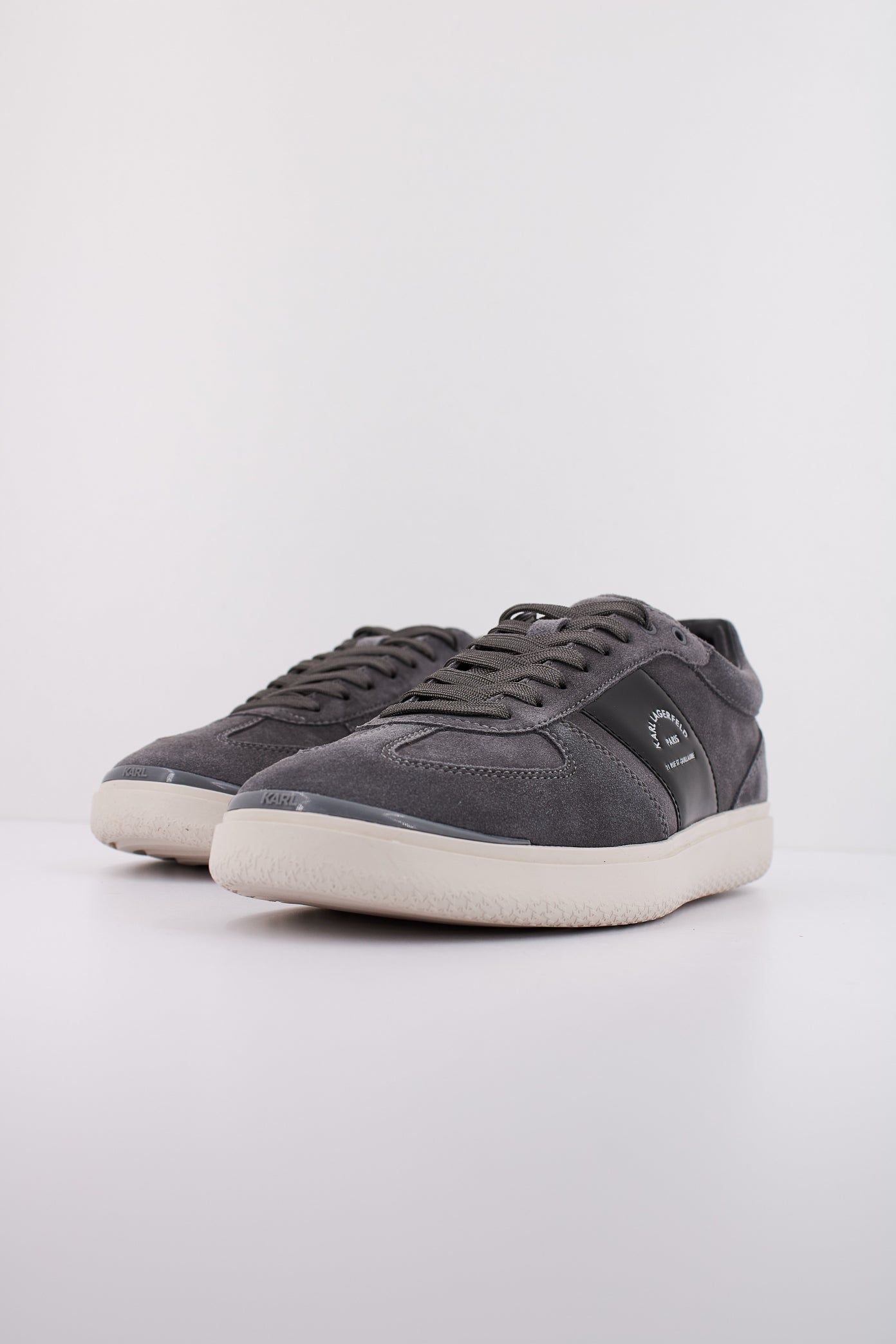 KARL LAGERFELD ATLAS MAISON BAND LO LACE en color GRIS (2)