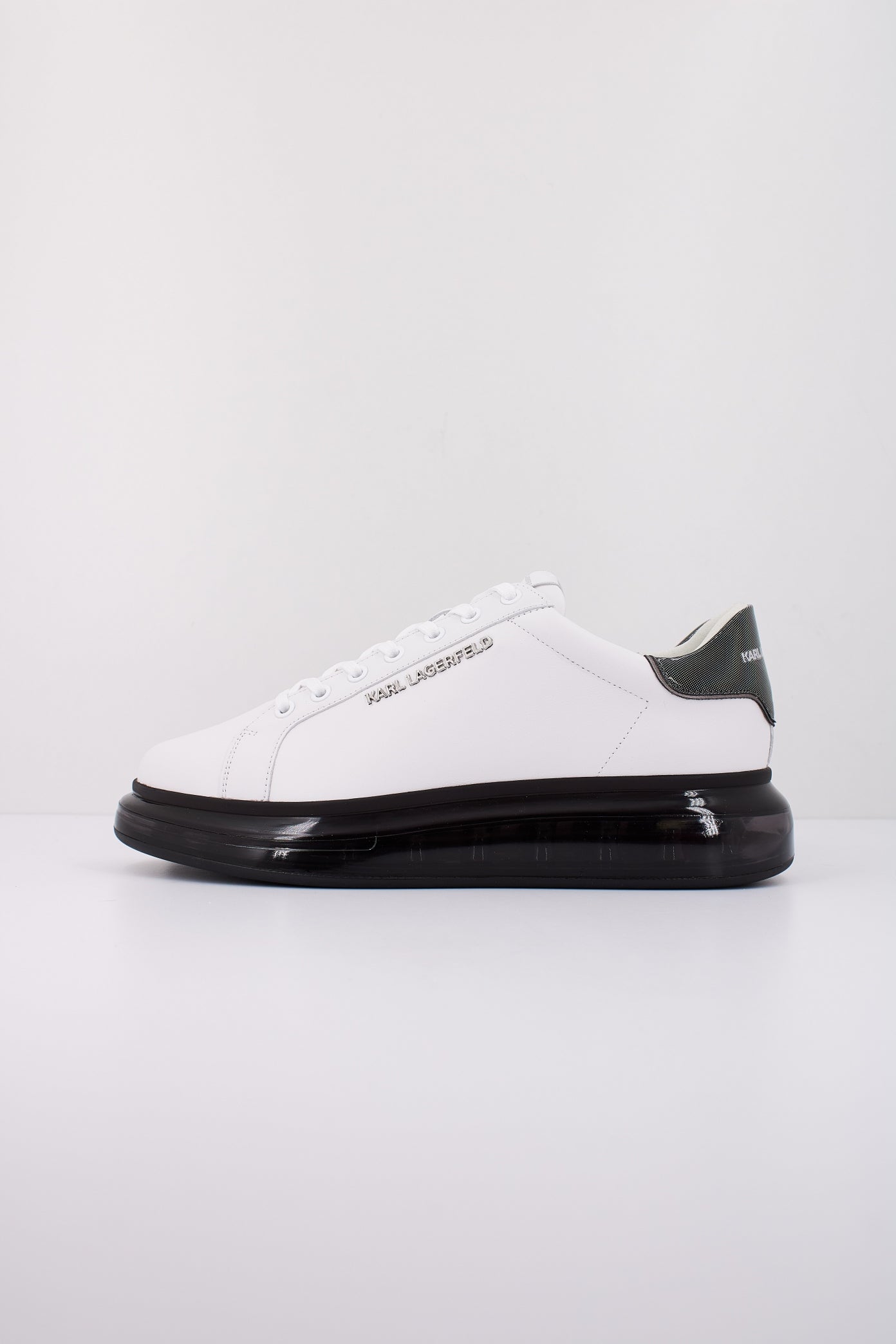 KARL LAGERFELD KAPRI KUSHION LO LACE LTHR en color BLANCO (1)