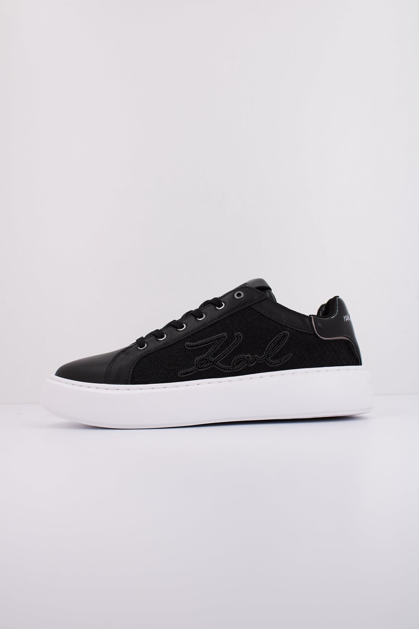 KARL LAGERFELD KUP AUTOGRAPH LACE LO en color NEGRO (1)