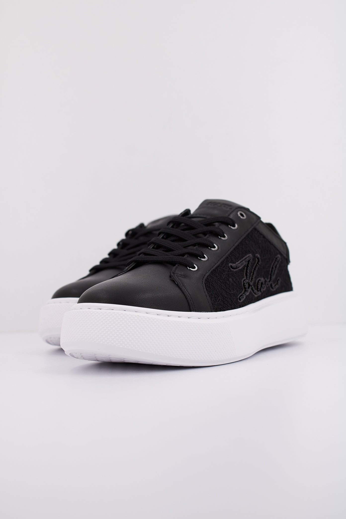 KARL LAGERFELD KUP AUTOGRAPH LACE LO en color NEGRO (2)