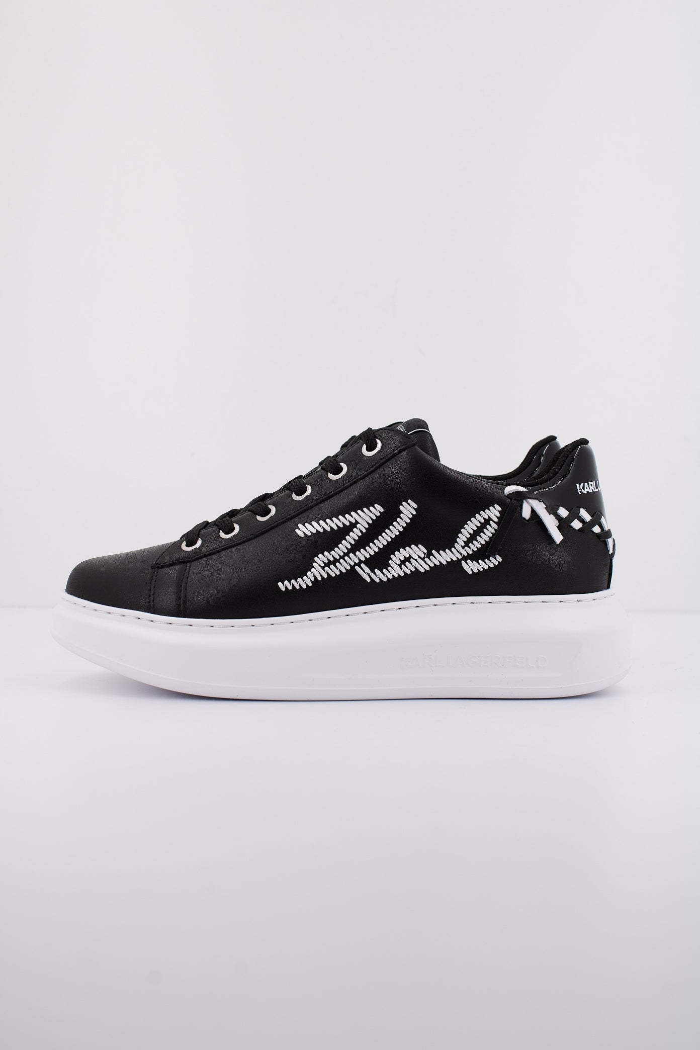 KARL LAGERFELD KAPRI WHIPSTITCH LO LACE en color NEGRO (1)
