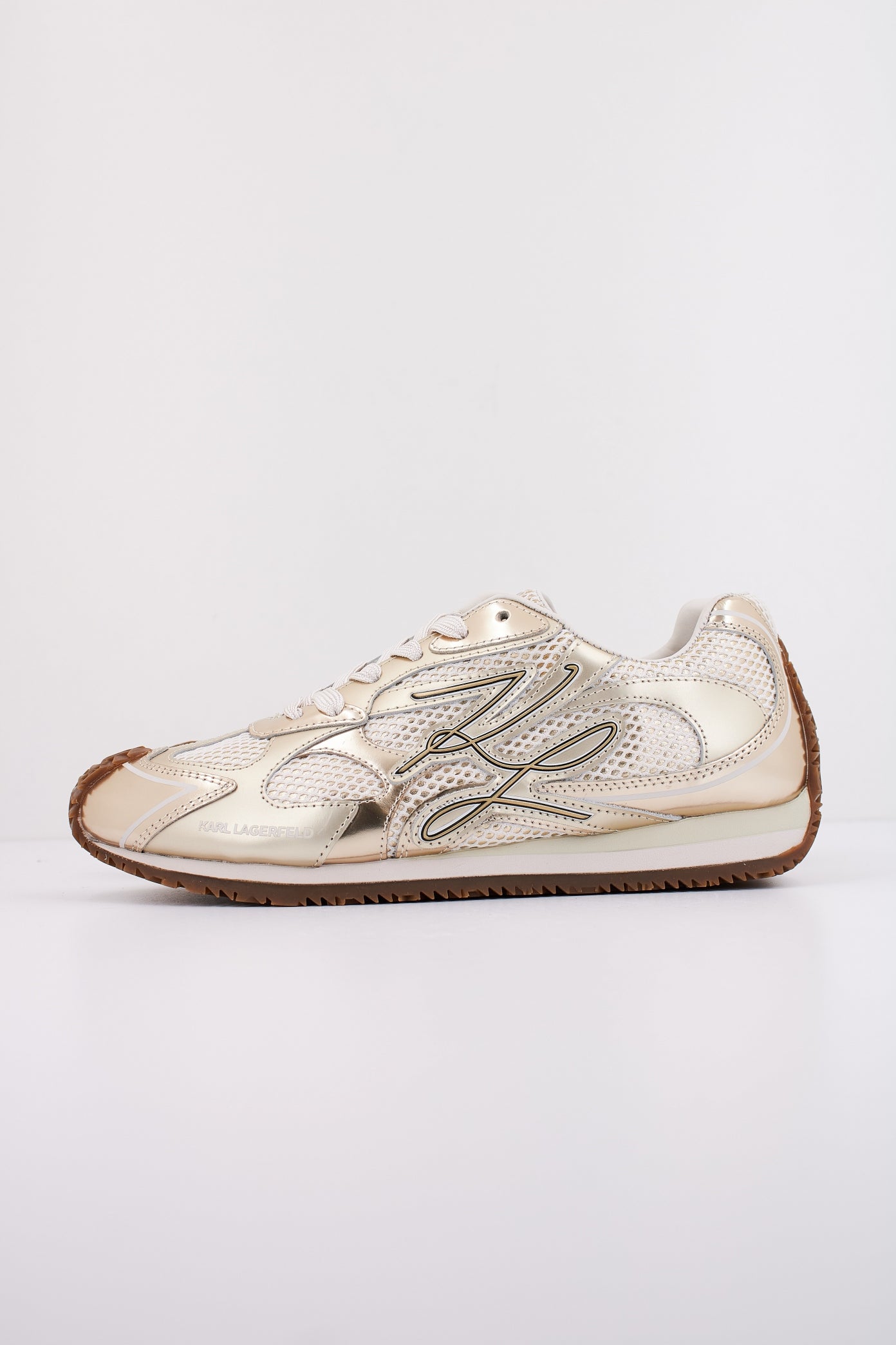 KARL LAGERFELD VELOCETTE AUTOGRAPH OVERLAY en color ORO (1)