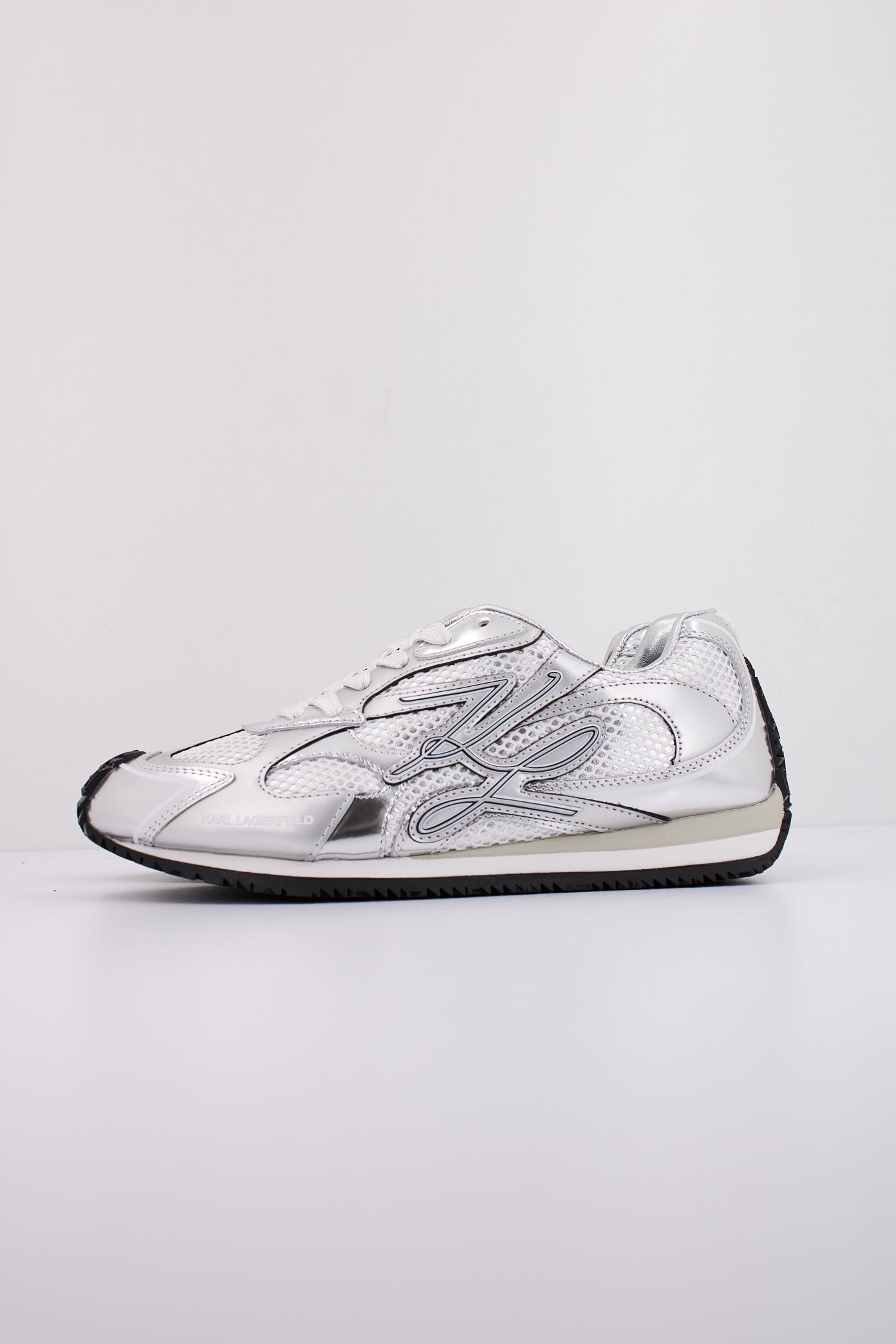 KARL LAGERFELD VELOCETTE AUTOGRAPH OVERLAY en color PLATA (1)